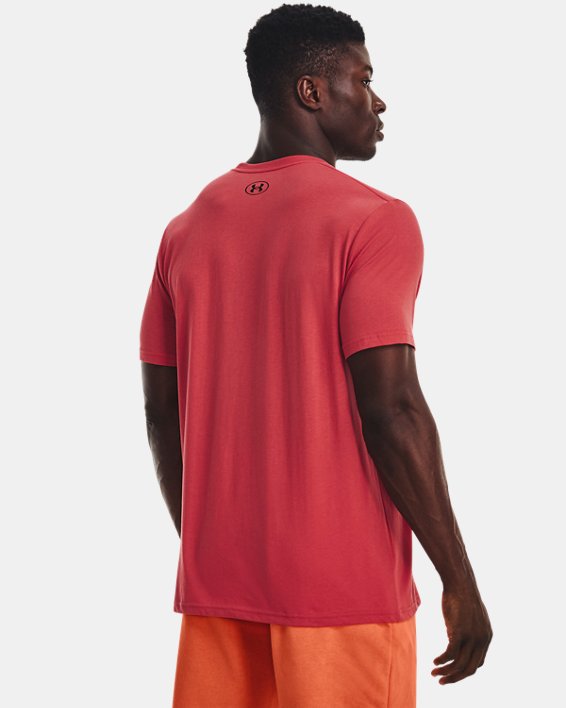 Men's UA Multi-Color Lockertag Short Sleeve in Red image number 1